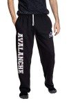 NHL Men's Premium Fleece Official Team Sweatpants (Colorado Avalanche, X-Large)