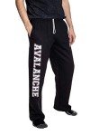 NHL Men's Premium Fleece Official Team Sweatpants (Colorado Avalanche, X-Large)