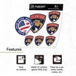 Desert Cactus Florida Panthers Team NHL National Hockey League Sticker Vinyl Decal Laptop Water Bottle Car Scrapbook (Type 3 - Main Logo)