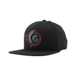 ZHATS Standard NHL Officially Licensed Adjustable Snapback Hat Flat Bill Z11 Black Element, One Size