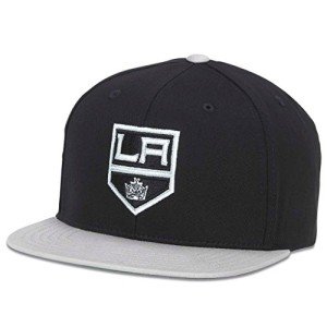 American Needle Outfield NHL Team Snapback Hat, Los Angeles Kings Black/Gray (41722A-LAK)