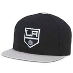 American Needle Outfield NHL Team Snapback Hat, Los Angeles Kings Black/Gray (41722A-LAK)