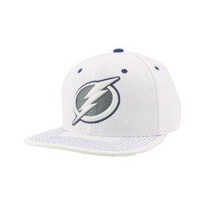 ZHATS Standard NHL Officially Licensed Adjustable Snapback Hat Flat Bill Z11 Pop White, One Size