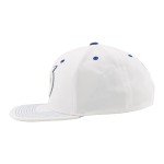 ZHATS Standard NHL Officially Licensed Adjustable Snapback Hat Flat Bill Z11 Pop White, One Size