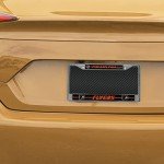 Rico Industries NHL Bling Chrome License Plate Frame with Glitter Accent, Philadelphia Flyers