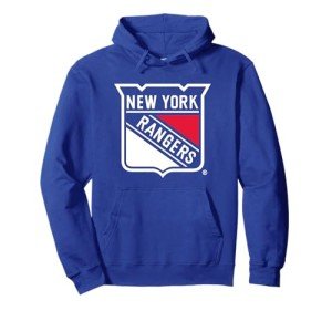 New York Rangers Icon Royal Officially Licensed Pullover Hoodie