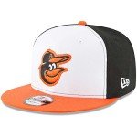 New Era Baltimore Orioles Team Color 9FIFTY Adjustable Hat White