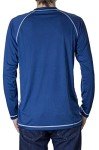 NHL Mens Long Sleeve Performance Active Wear Rash Guard Shirt (Medium, Winnipeg Jets, m)