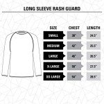 NHL Mens Long Sleeve Performance Active Wear Rash Guard Shirt (Medium, Winnipeg Jets, m)