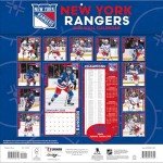 TURNER SPORTS New York Rangers 2025 12x12 Team Wall Calendar (25998011949)
