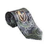 Calhoun Officially Licensed Vegas Golden Knights Necktie (Paisley)