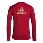adidas Men's FC Long Sleeve Pre-Game T-Shirt, Team Victory Red/Atlanta United, XX-Large