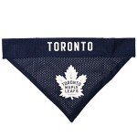 NHL Toronto Maple Leafs Bandana for Dogs & Cats, Large/X-Large. - Cute & Stylish Bandana! The Perfect Hockey Fan Scarf Bandana, Great for Birthdays Or Any Party!