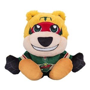 Bleacher Creatures Minnesota Wild Nordy 8" NHL Kuricha Mascot Sitting Plush - Soft Chibi Inspired Mascot