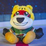Bleacher Creatures Minnesota Wild Nordy 8" NHL Kuricha Mascot Sitting Plush - Soft Chibi Inspired Mascot