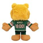 Bleacher Creatures Minnesota Wild Nordy 8" NHL Kuricha Mascot Sitting Plush - Soft Chibi Inspired Mascot