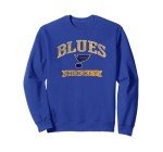 St. Louis Blues Vintage Hockey Royal Officially Licensed Sweatshirt