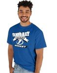 Blue 84 Standard NHL Officially Licensed T-Shirt Retro 90's Hockey Team Color
