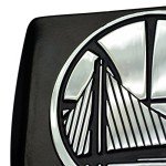 FANMATS 25108 Tampa Bay Lightning Black Metal Hitch Cover with Metal Chrome 3D Emblem,3.4"x4"