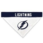 NHL Tampa Bay Lightning Bandana for Dogs & Cats, Large/X-Large. - Cute & Stylish Bandana! The Perfect Hockey Fan Scarf Bandana, Great for Birthdays Or Any Party!
