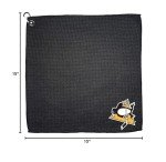 Team Golf NHL Pittsburgh Penguins Microfiber Golf Towel, 15x15 (Multicolor)