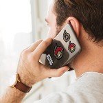 FANMATS 30820 NHL - Ottawa Senators 12 Count Mini Decal Sticker Pack 5 x 6.25 in.- Great Gift for Sports Fans - Works On Hard Surfaces - for Homes, Cars, Trucks, SUVs.