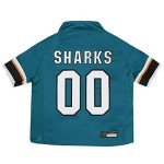 Pets First NHL San Jose Sharks Jersey for Dogs & Cats, Medium. - Let Your Pet Be A Real NHL Fan!