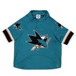 Pets First NHL San Jose Sharks Jersey for Dogs & Cats, Medium. - Let Your Pet Be A Real NHL Fan!