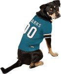 Pets First NHL San Jose Sharks Jersey for Dogs & Cats, Medium. - Let Your Pet Be A Real NHL Fan!
