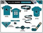 Pets First NHL San Jose Sharks Jersey for Dogs & Cats, Medium. - Let Your Pet Be A Real NHL Fan!