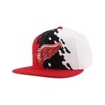 ZHATS Standard NHL Officially Licensed Adjustable Snapback Hat Flat Bill Z11 Retro Paintbrush, Team Color, One Size