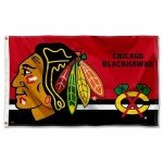 WinCraft Chicago Blackhawks Logo Insignia 3x5 Feet Banner Flag