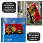 WinCraft Chicago Blackhawks Logo Insignia 3x5 Feet Banner Flag