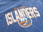 Calhoun NHL Surf & Skate Mens Acid Wash Long Sleeve Cotton Shirt (New York Islanders, Large)