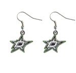 aminco womens NHL Dallas Stars Logo Dangler Earrings , Size 2.5