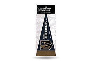 Rico Industries NHL Vegas Golden Knights 8-Piece 4-Inch by 9-Inch Classic Mini Pennant Décor Set
