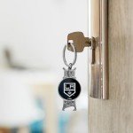 Rico Industries NHL Hockey Los Angeles Kings Sculpted Bottle Opener Keychain -Great Gift Item
