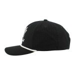ZHATS Standard NHL Officially Licensed Rope Hat Snapback Backspin Contrast, Black, One Size