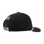 ZHATS Standard NHL Officially Licensed Rope Hat Snapback Backspin Contrast, Black, One Size