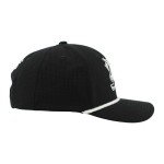 ZHATS Standard NHL Officially Licensed Rope Hat Snapback Backspin Contrast, Black, One Size