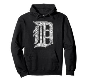 Detroit Graphic D Pullover Hoodie