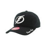 ZHATS Women's Standard NHL Officially Licensed Adjustable Hat Girlfriend Icon Black, One Size