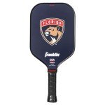 Franklin Sports NHL Florida Panthers Pickleball Paddle - Official NHL Team Rackets - USAP (USAPA) Approved Premium Quality Pickleball Paddles - Authentic Team Logos + Colors