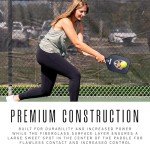 Franklin Sports NHL Florida Panthers Pickleball Paddle - Official NHL Team Rackets - USAP (USAPA) Approved Premium Quality Pickleball Paddles - Authentic Team Logos + Colors