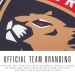 Franklin Sports NHL Florida Panthers Pickleball Paddle - Official NHL Team Rackets - USAP (USAPA) Approved Premium Quality Pickleball Paddles - Authentic Team Logos + Colors