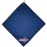 Team Golf NHL Washington Capitals Microfiber Golf Towel, 15x15 (Multicolor)