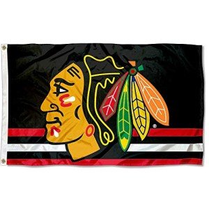 WinCraft Chicago Blackhawks Flag 3x5 Banner