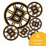 Desert Cactus Boston Bruins Team NHL National Hockey League Sticker Vinyl Decal Laptop Water Bottle Car Scrapbook (Type 3 - Main Logo)
