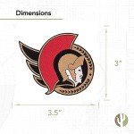 Desert Cactus Ottawa Senators NHL Patch – National Hockey League Embroidered Iron On/Sew On Applique for Blazers, Jackets, Backpacks, Bags, Hats & Tactical Gear