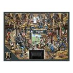 YouTheFan NHL Vegas Golden Knights Barnyard Fans 500pc Puzzle